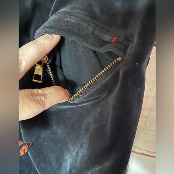 AIR JORDAN VELOUR PANTS BLACK SIZE SMALL - Picture 5 of 10